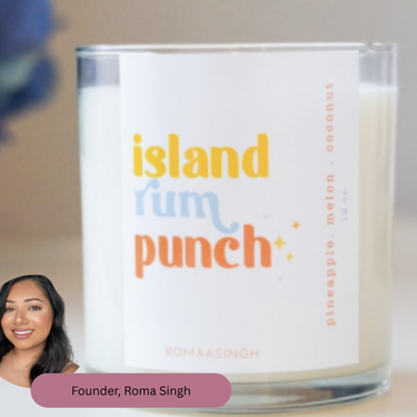 Island Rum Punch candle